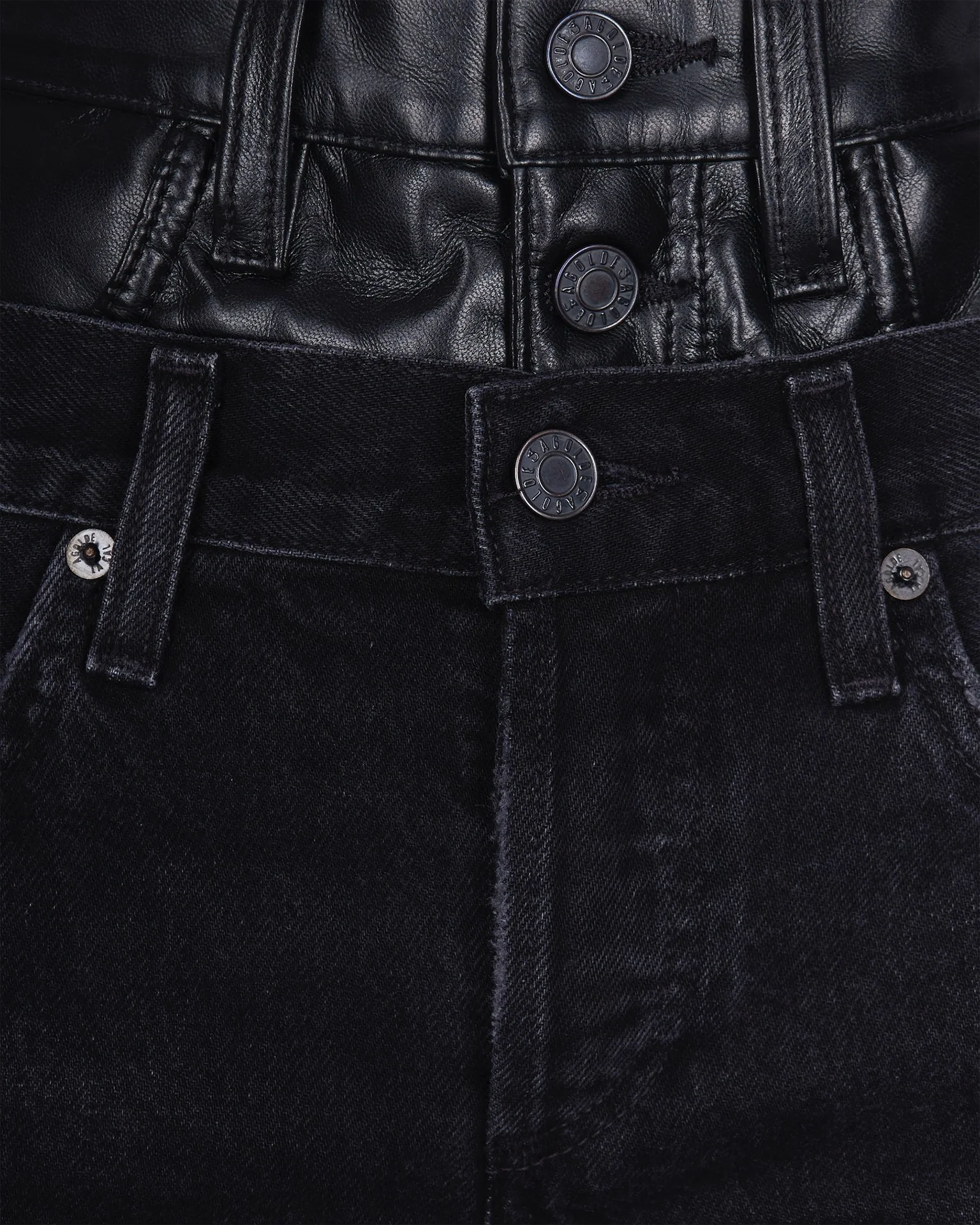 Agolde High-Waisted Denim Jeans for Women - Image 3