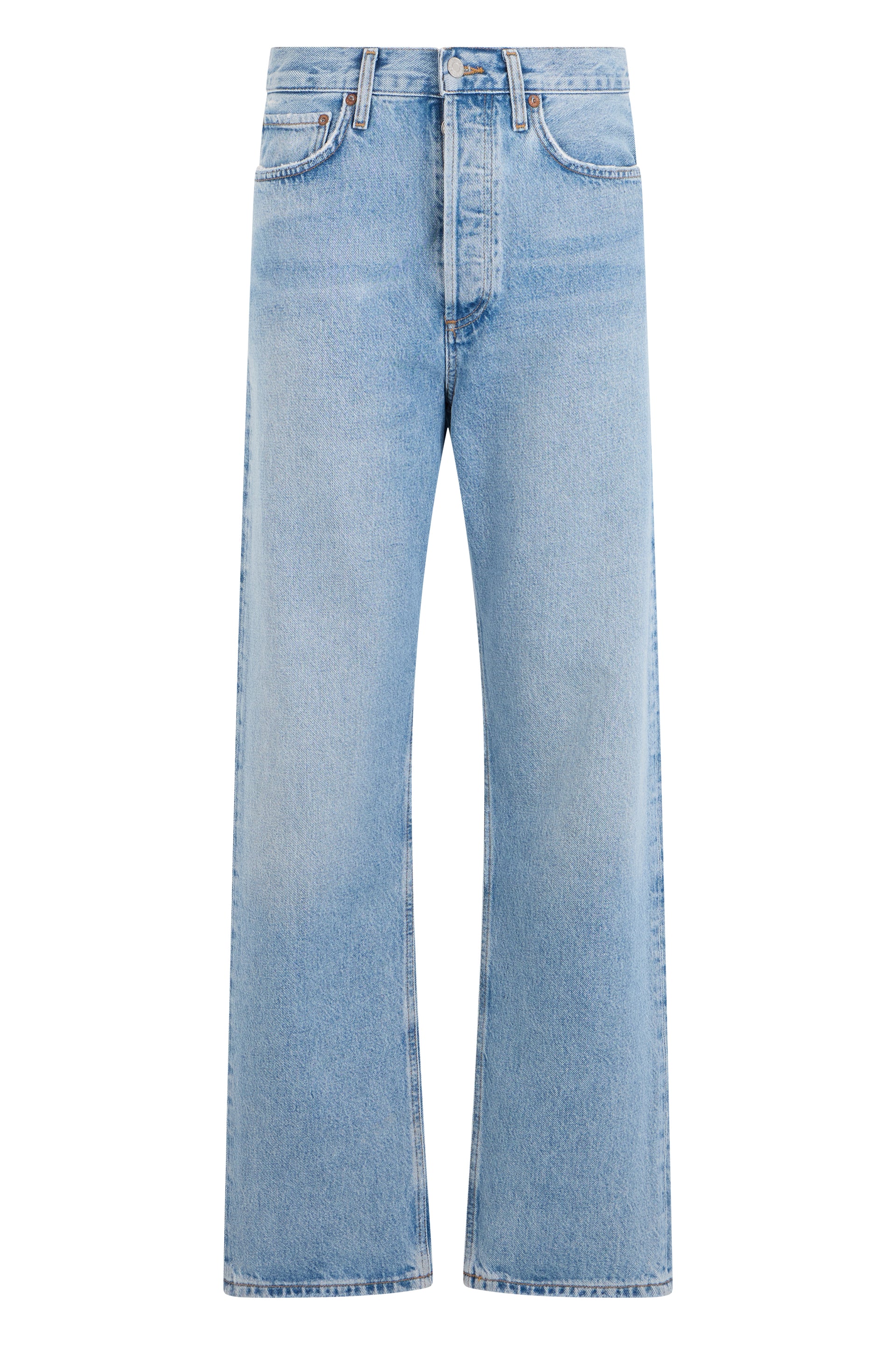 Agolde High-Waisted Wide Leg Jeans