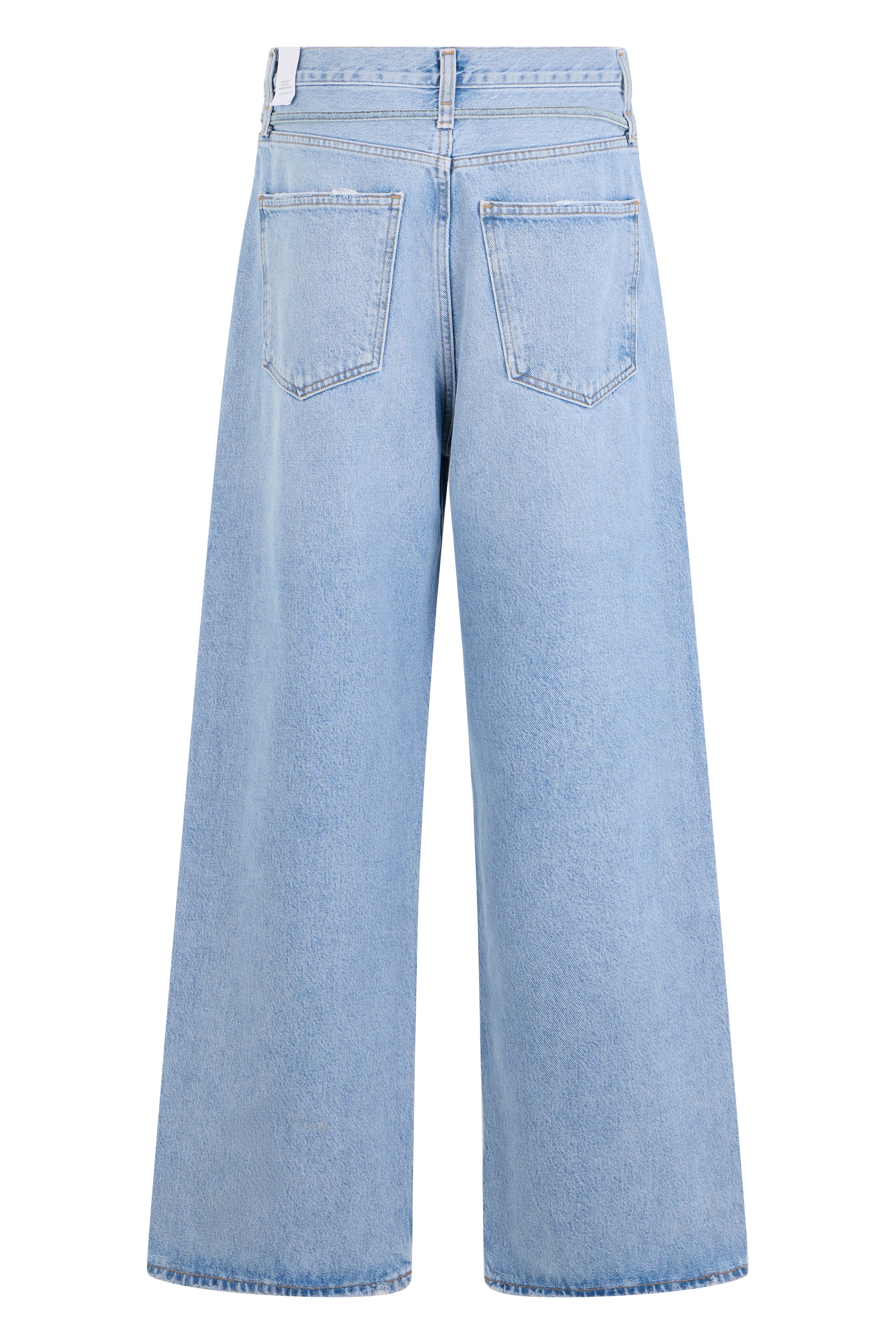 Agolde Loose Fit Cropped Denim Pants - Image 2