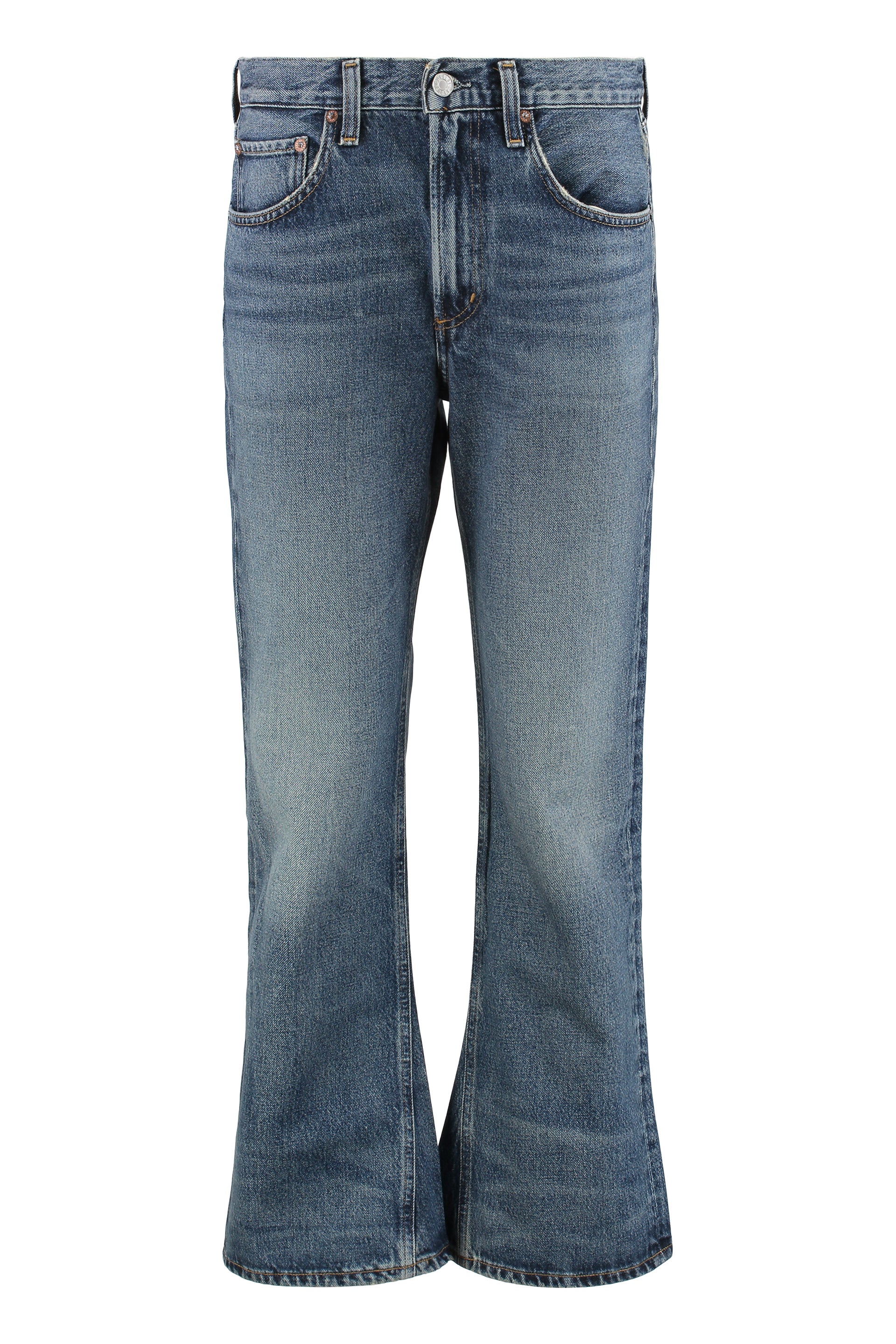 AGOLDE Mid Rise Kick Boot Ankle