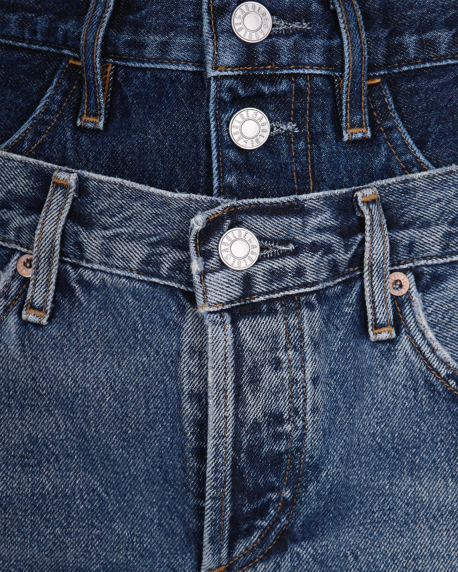 Agolde Trendy Women's Jeans - Pendulum/Portrait Mini Style - Image 3
