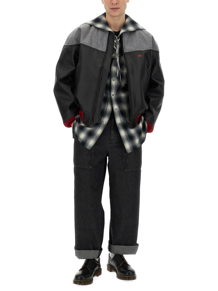 AïE Colour-block Bomber Jacket - Image 2