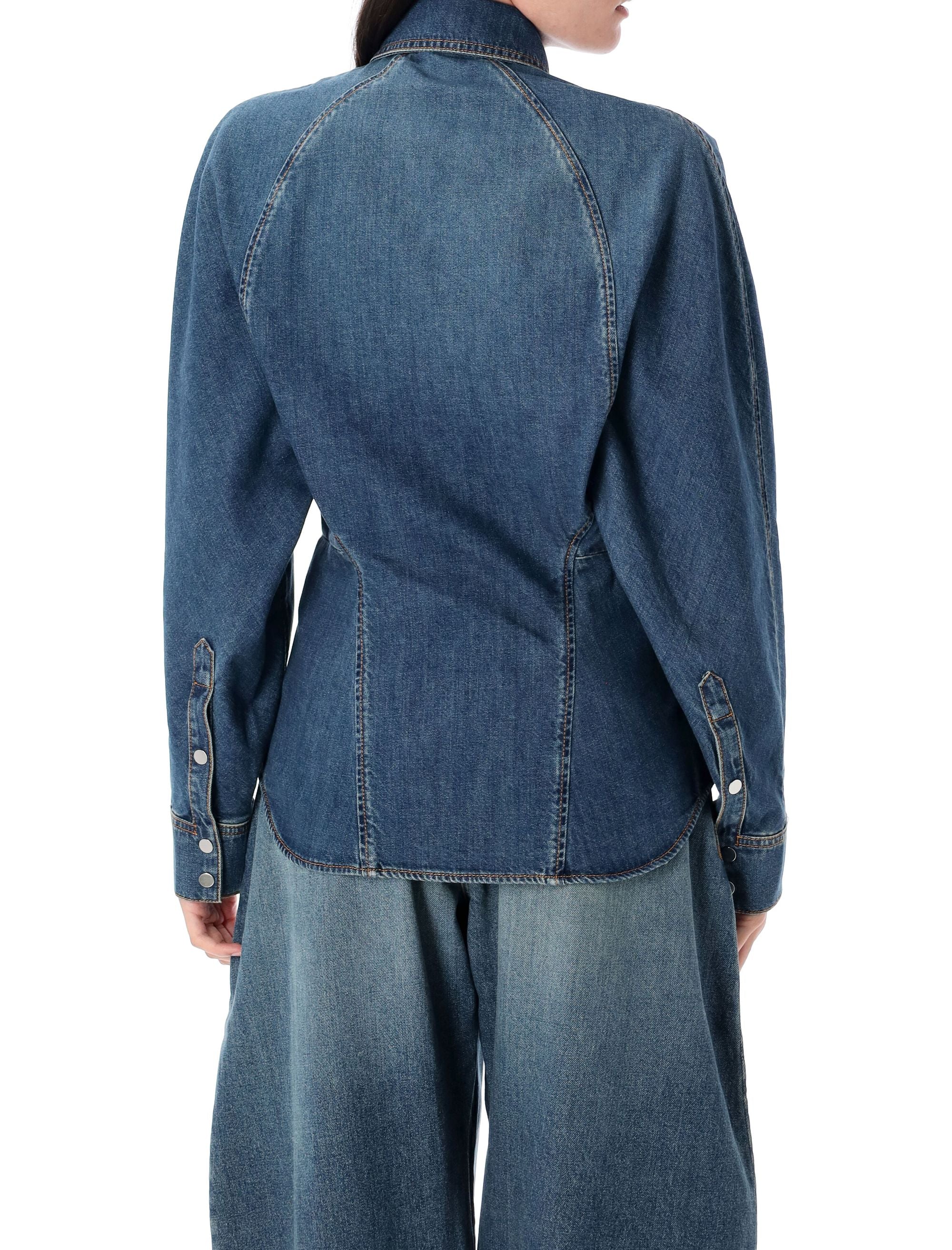 Alaia Fashion-Forward Mini T-Shirt for Women - Image 2