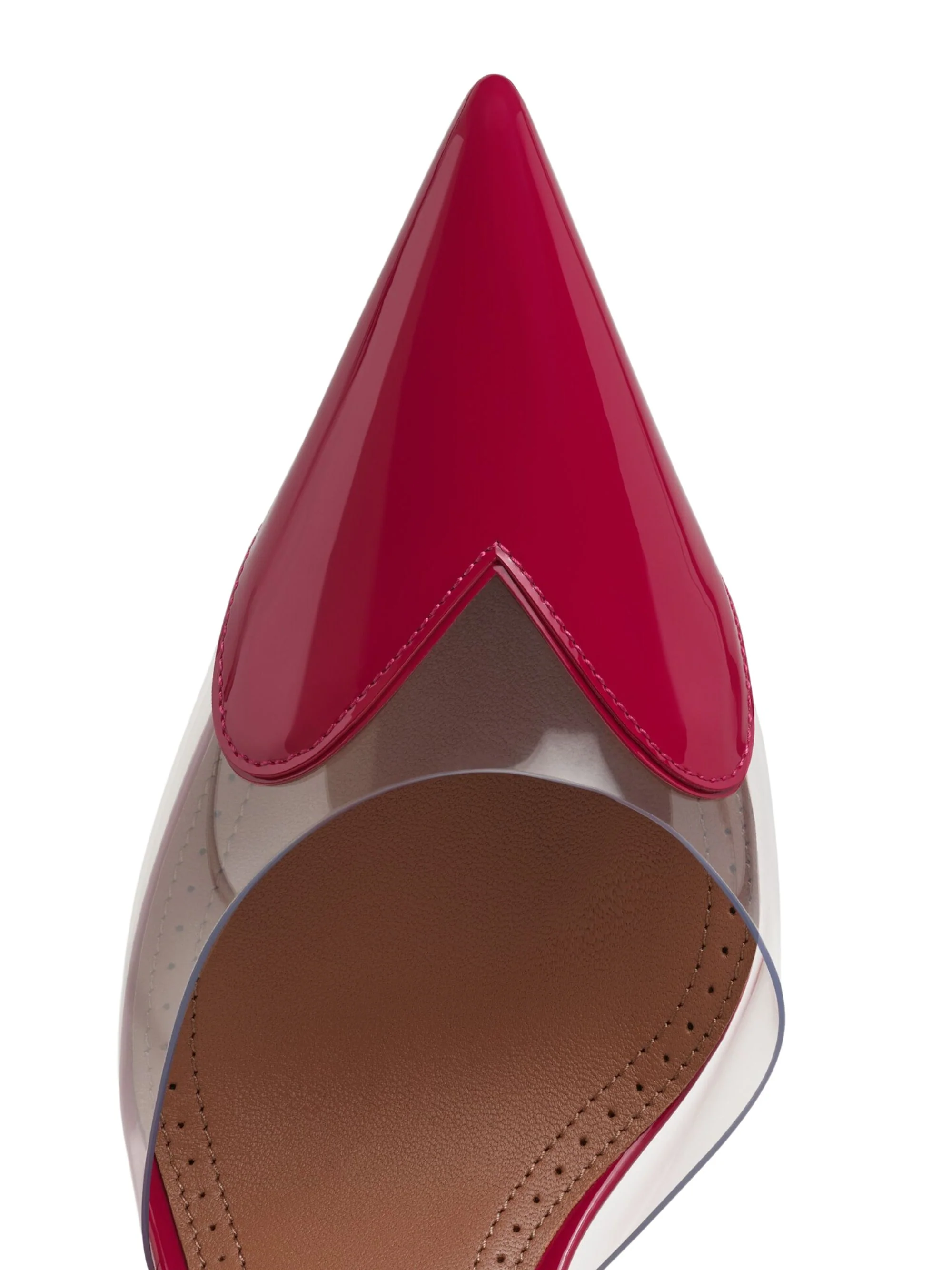 Alaia Pointed Toe Stiletto Heels with Cutout Detail - Image 4