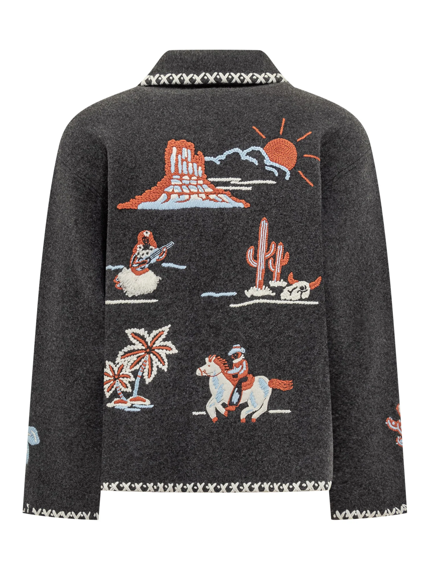 Alanui Embroidered Knit Jacket - Image 2