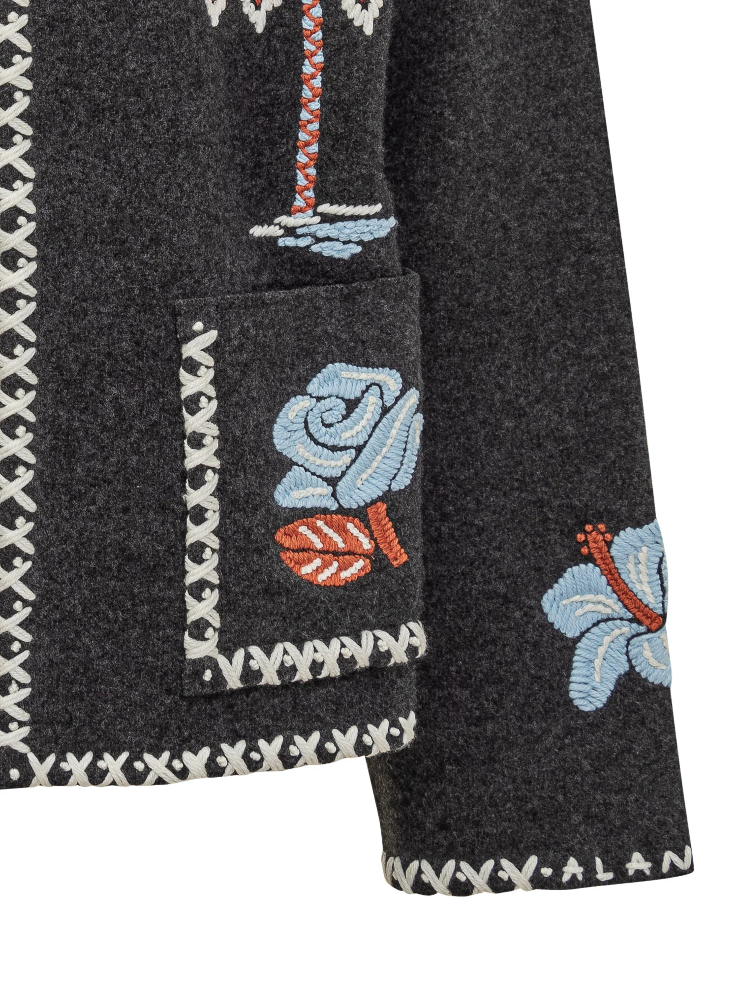 Alanui Embroidered Knit Jacket - Image 4