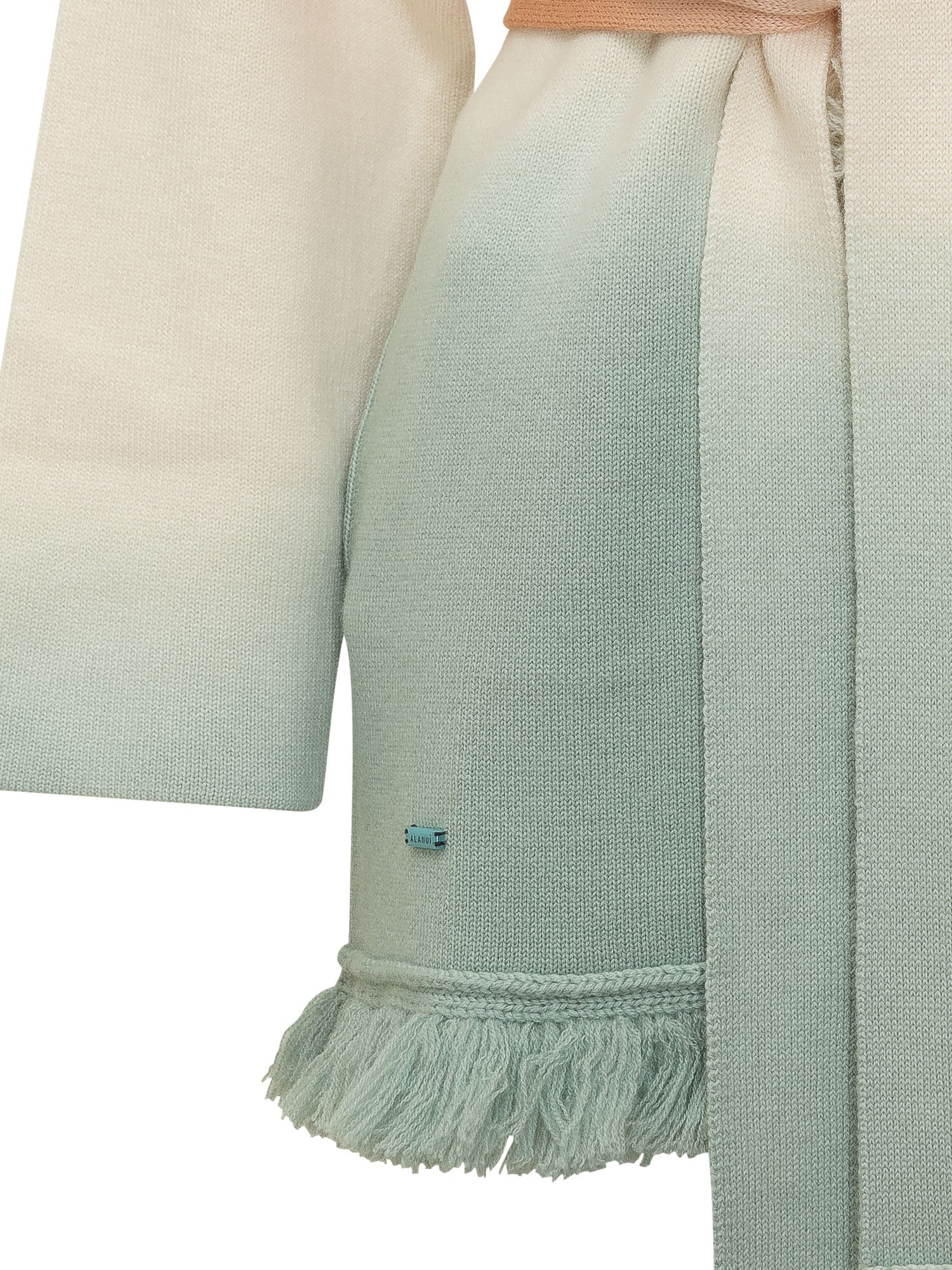 Alanui Fringe Knit Cardigan with Belt - Image 4