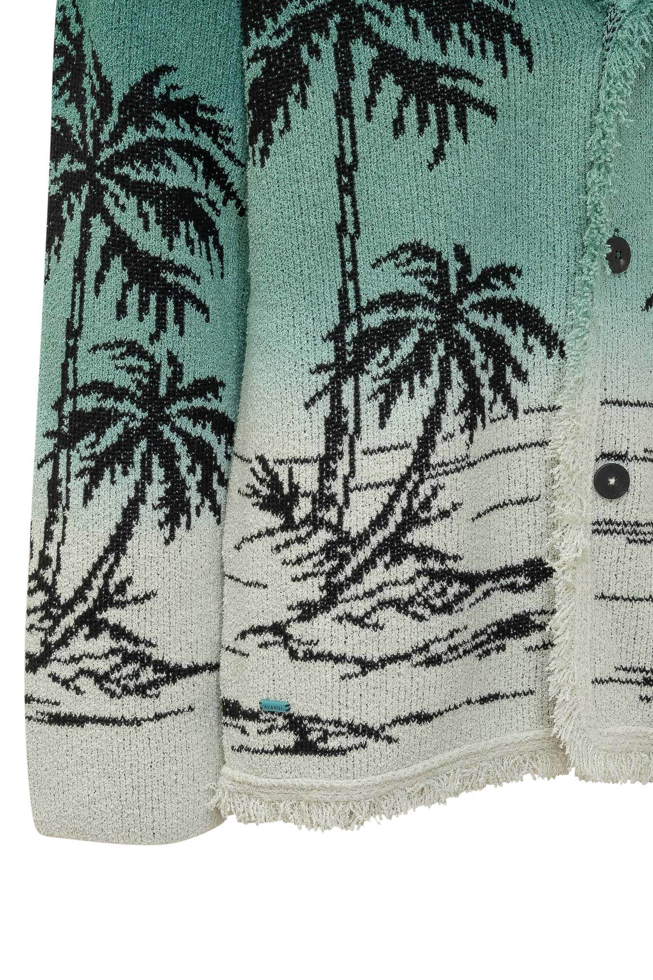 Alanui Mini Knit Cardigan with Artistic Motif - Image 4