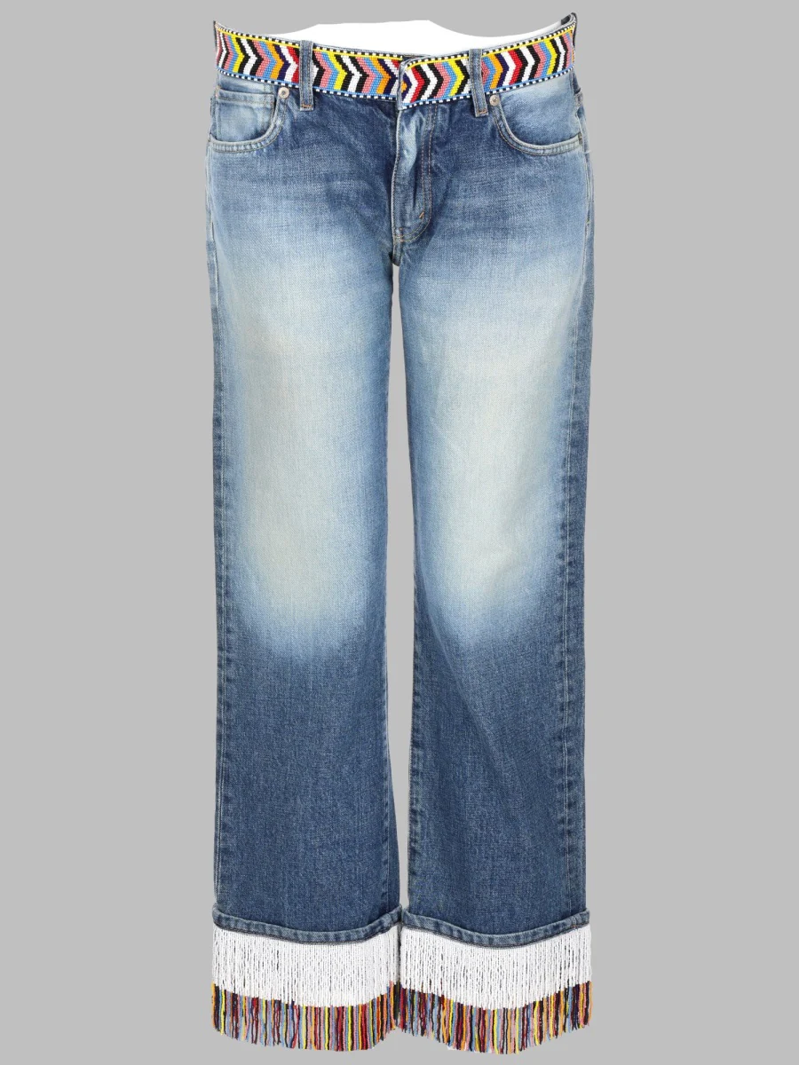 Alanui Multicolour Women's Mini Jeans