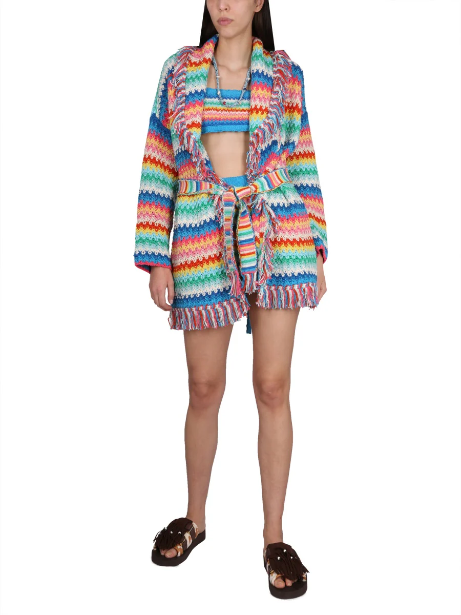ALANUI Over the Rainbow Knitted Bra - Image 2