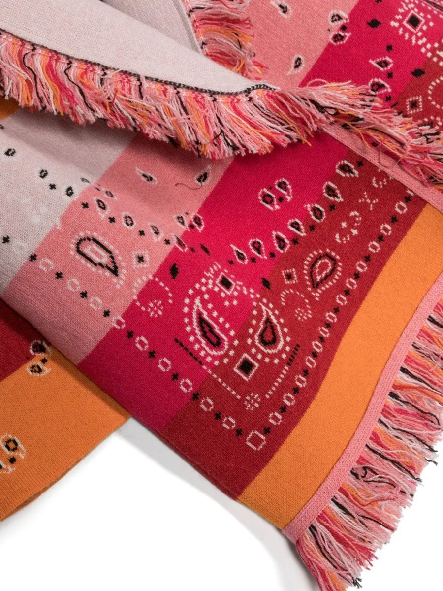 ALANUI Striped Bandana-print Cardigan - Image 3