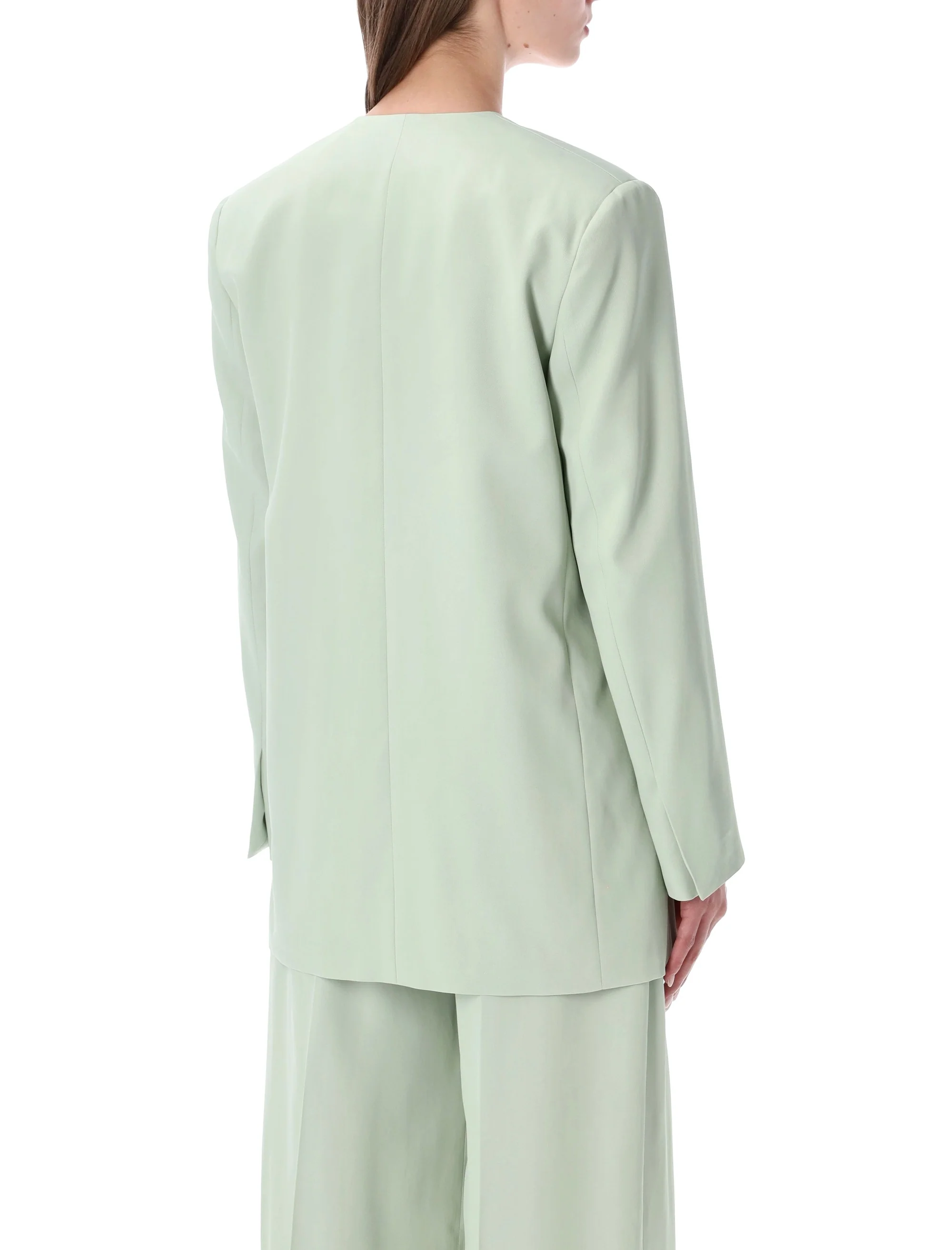 Alberta Ferretti Elegant Double-Breasted Jacket - Size 40 - Image 2