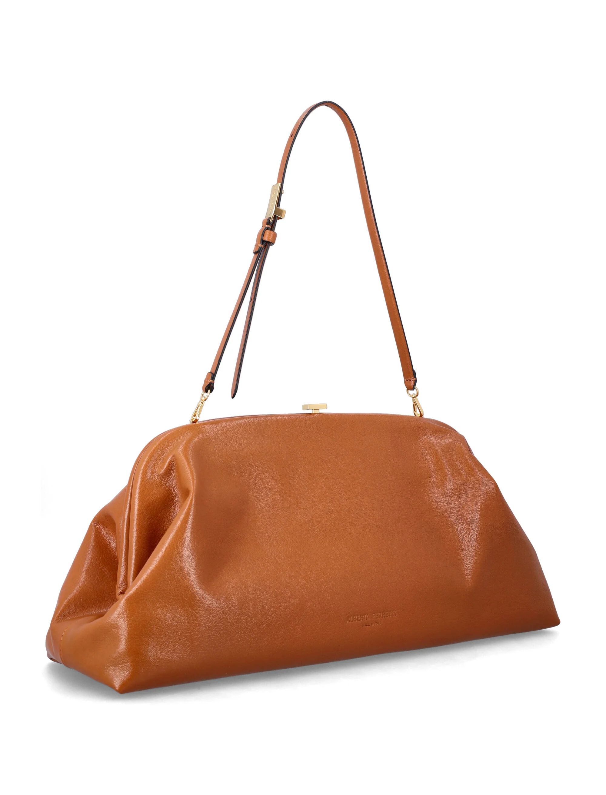 Alberta Ferretti Sculptural Leather Bag - Image 2