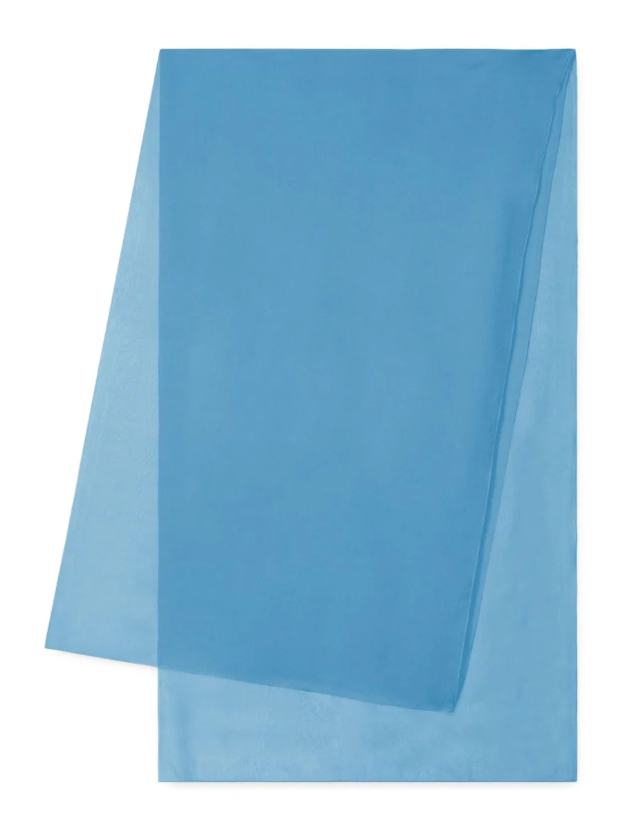 Alberta Ferretti Silk FouTherd Style Scarf