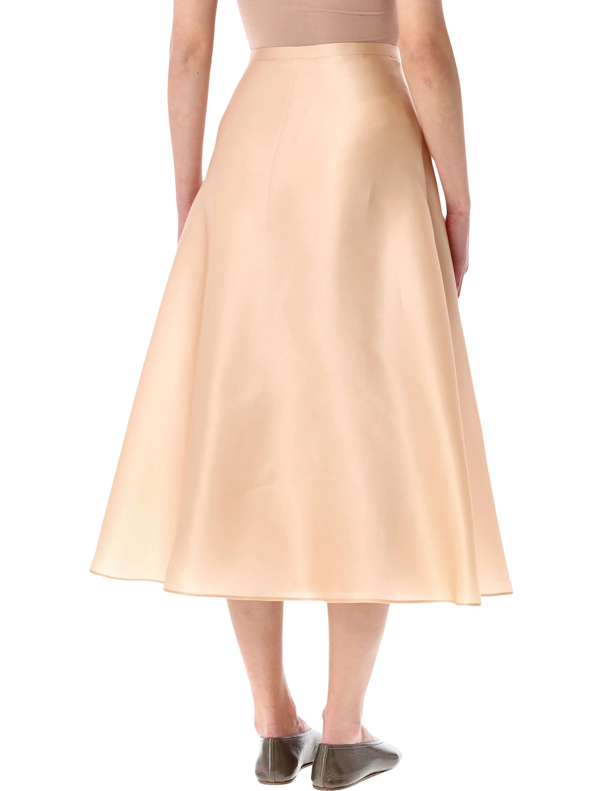 Alberta Ferretti Silk Organza Full Skirt - Image 2