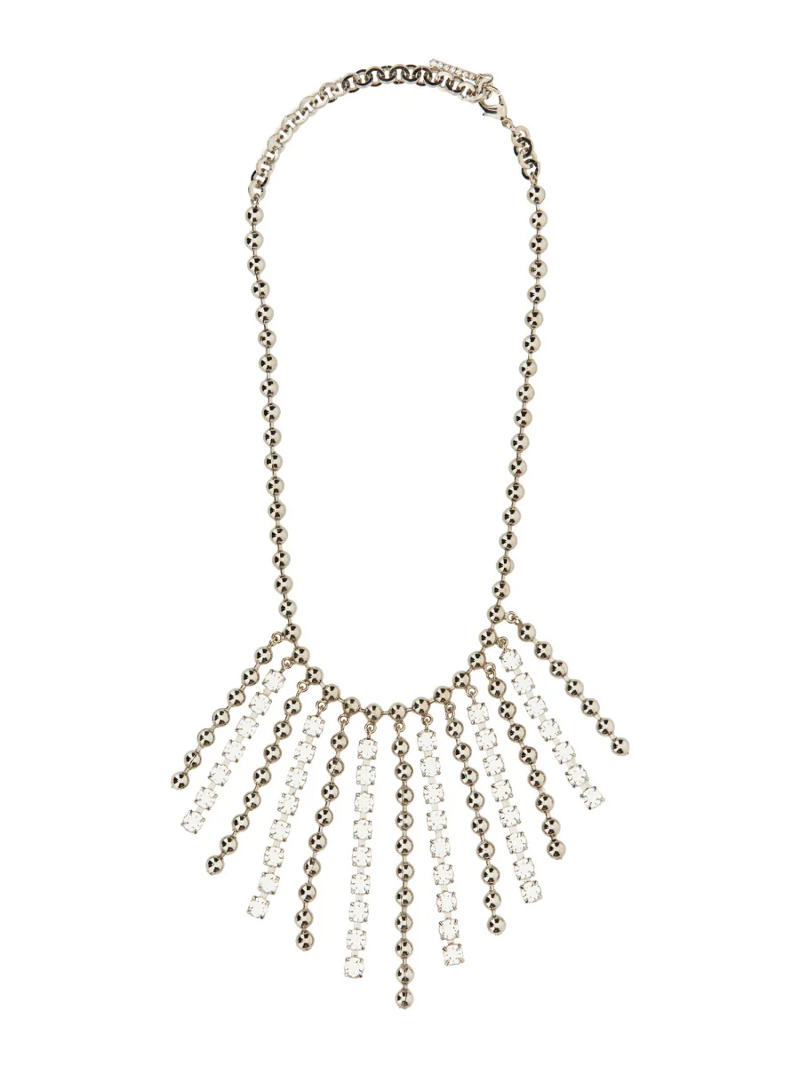 ALESSANDRA RICH Crystal Fringes Necklace - Image 3