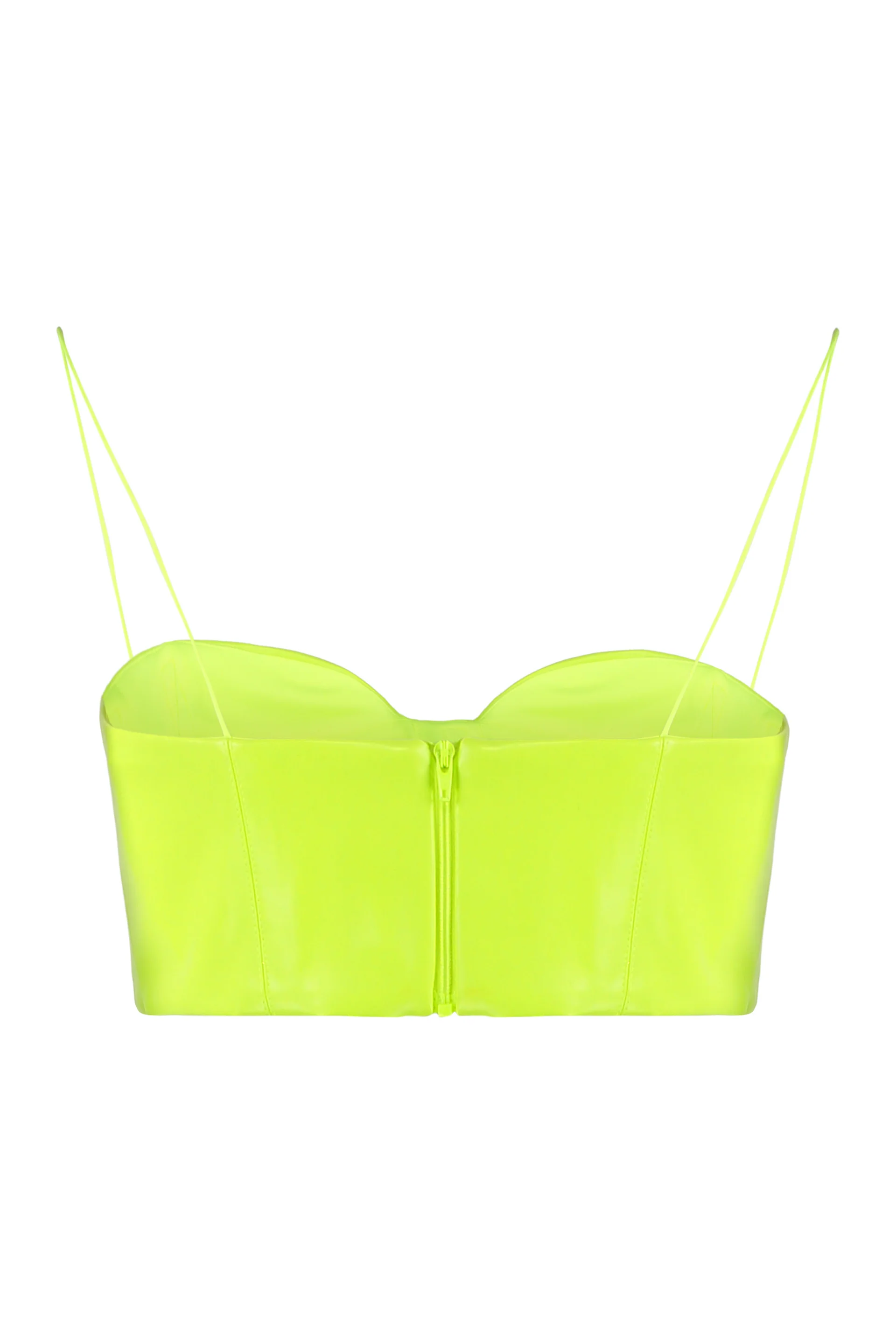 Alex Perry Top in Eco-Leather - Image 2