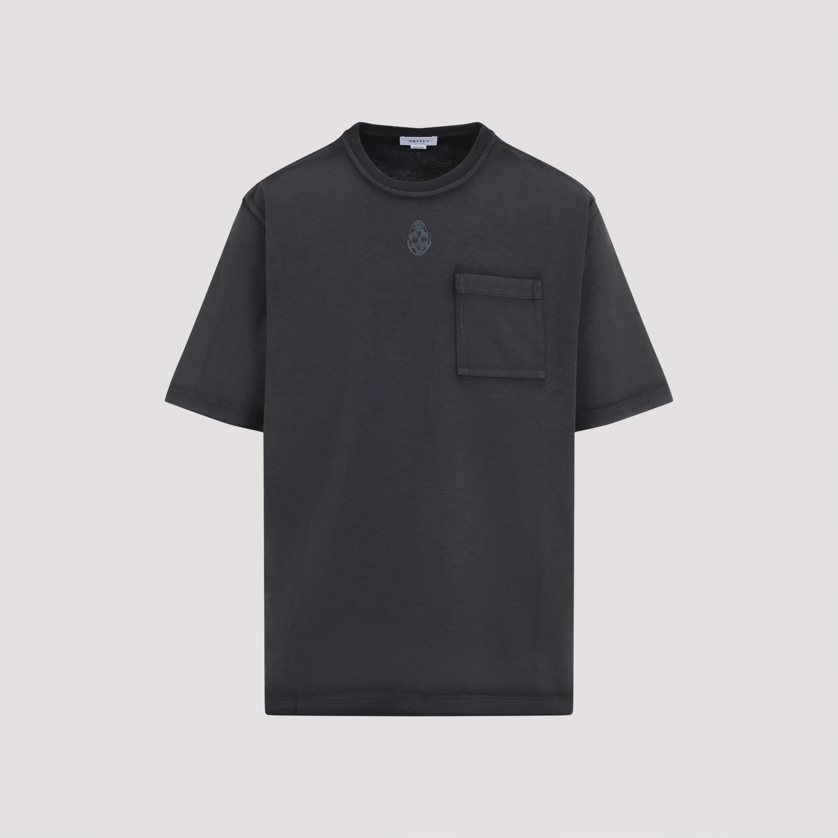 Alexander Mcqueen Classic Graphic Tee for Men - SS25 Collection - Image 2
