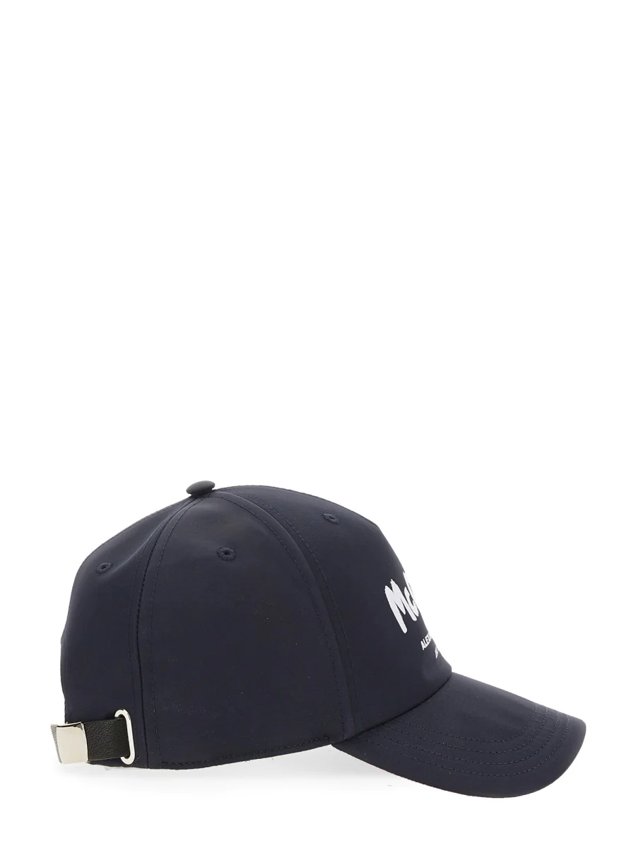 ALEXANDER MCQUEEN Cotton Graffiti Logo Hat - Image 2
