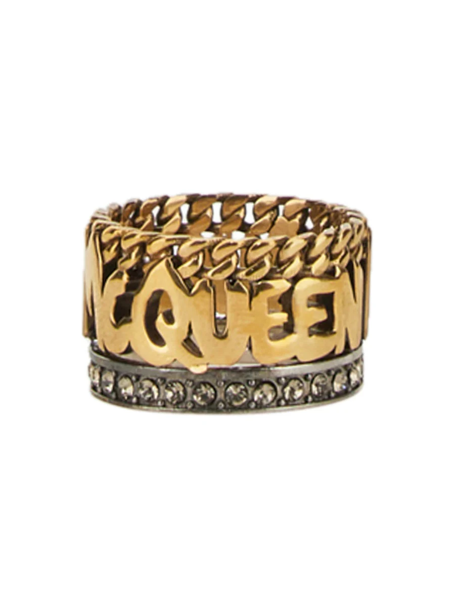ALEXANDER McQUEEN Graffiti Ring - Image 3