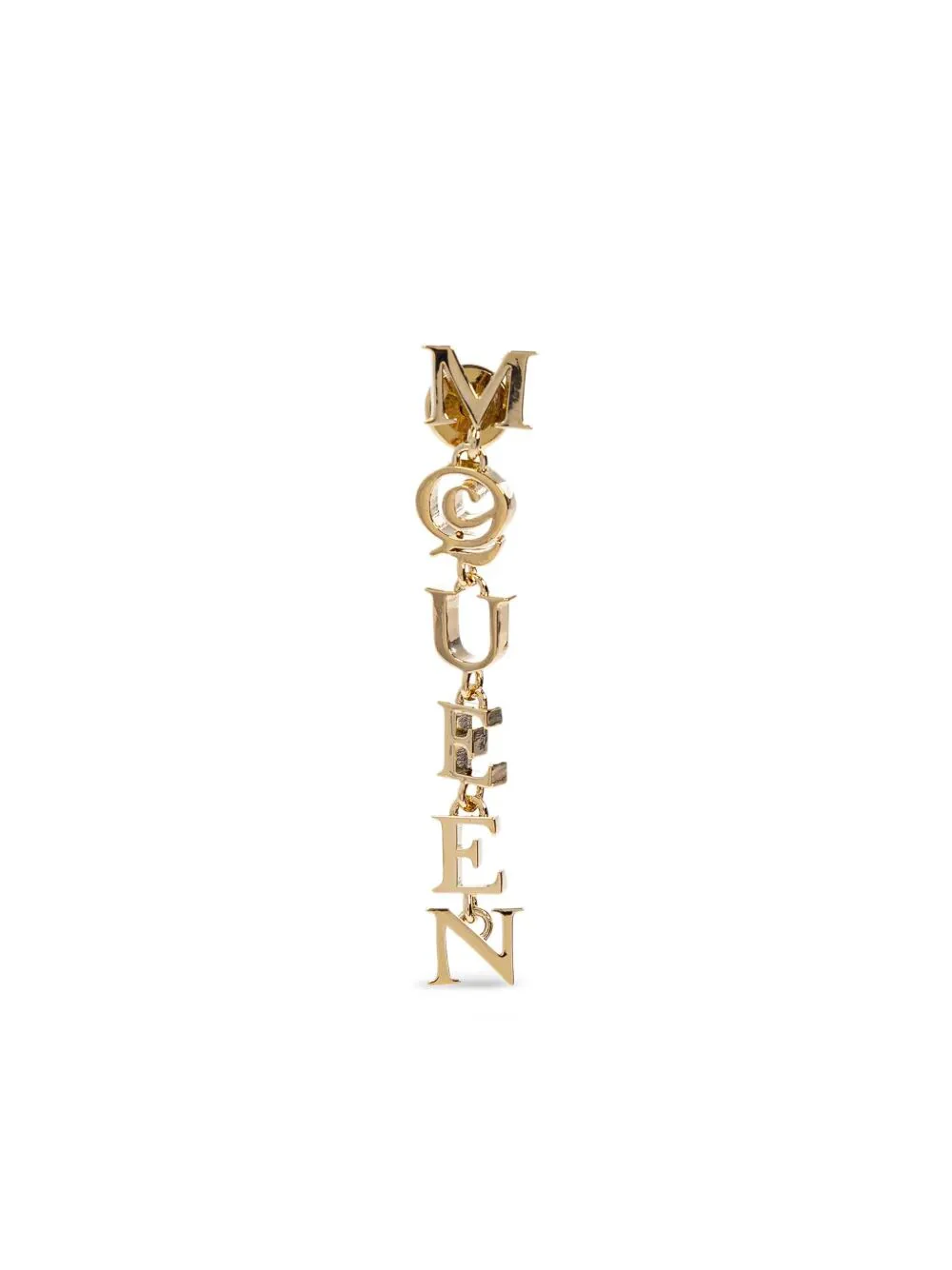 ALEXANDER MCQUEEN Logo Pendant Earrings - Image 3