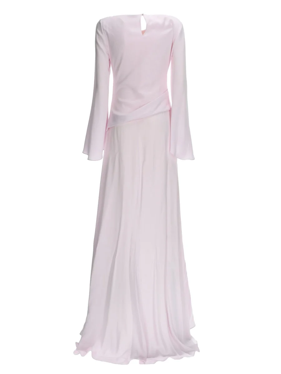 Alexander Mcqueen Luxe Draped Long Suit for Women - Image 6