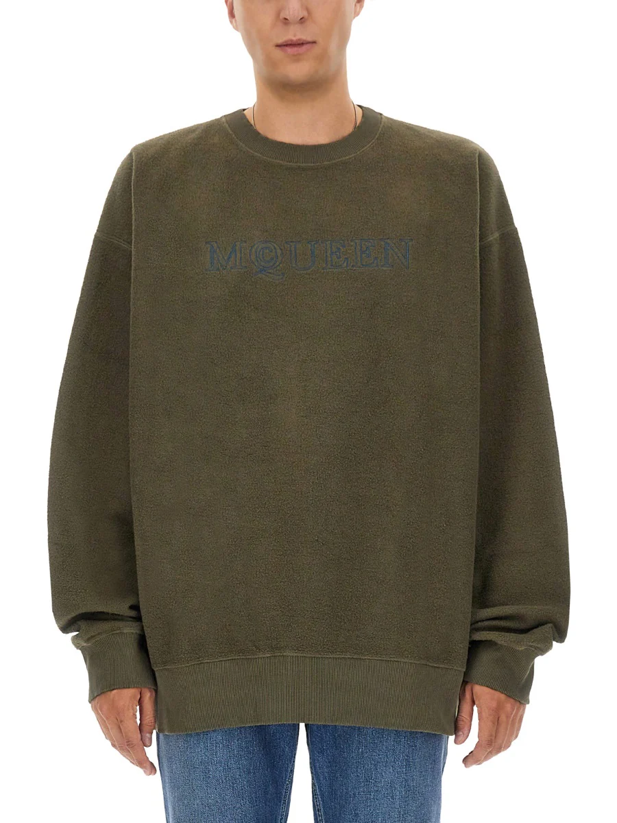 Alexander Mcqueen Men's Logo Sweatshirt - Size L