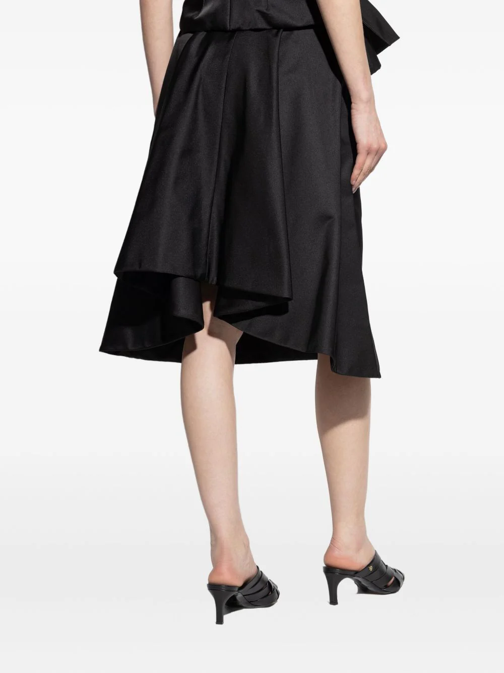ALEXANDER MCQUEEN Midi Ruched Skirt - Image 5