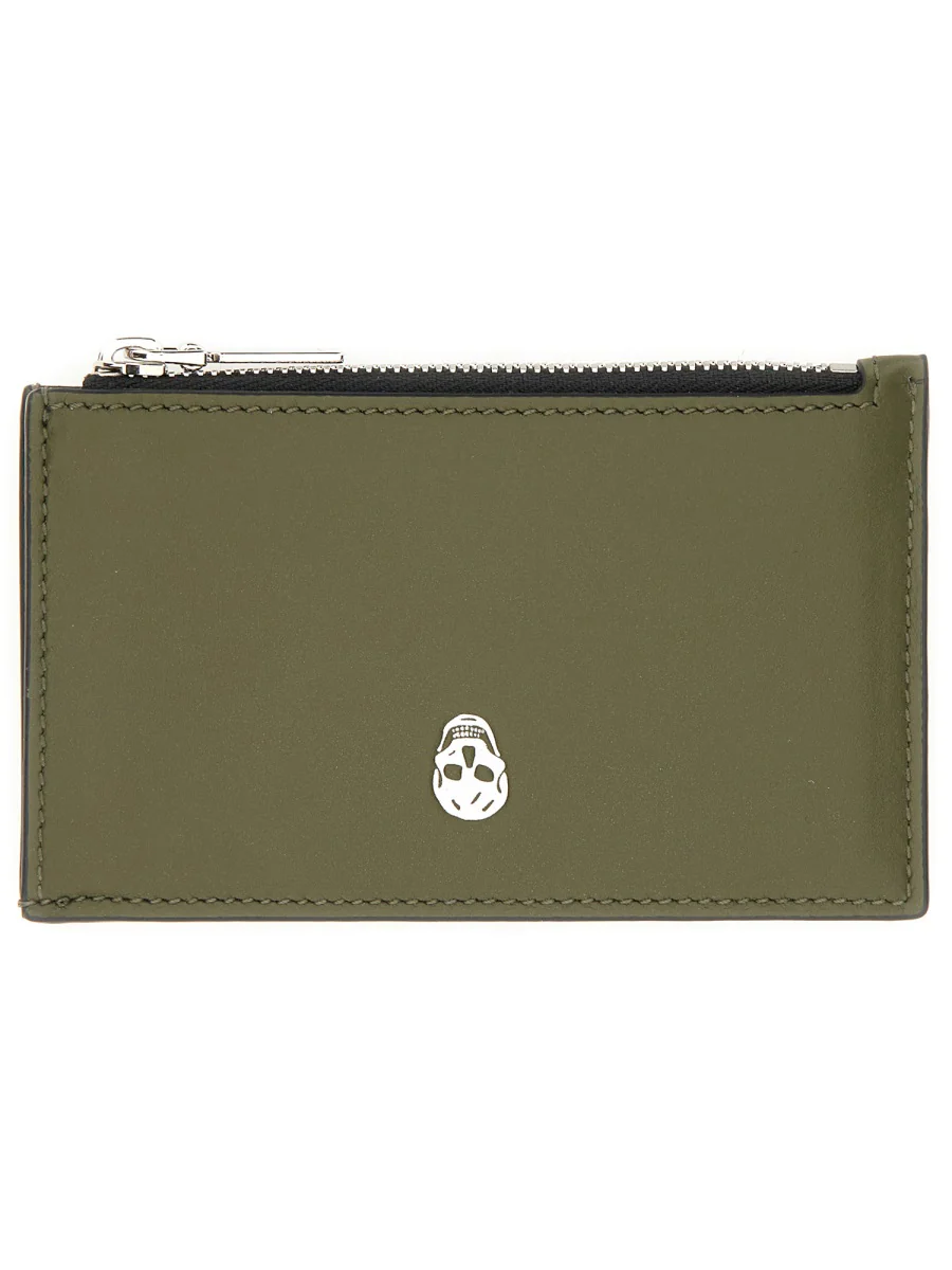 Alexander Mcqueen Mini Leather Skin Wallet - Image 2