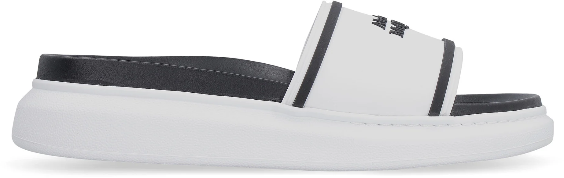 ALEXANDER MCQUEEN Oversized Hybrid Signature Slides - Image 6