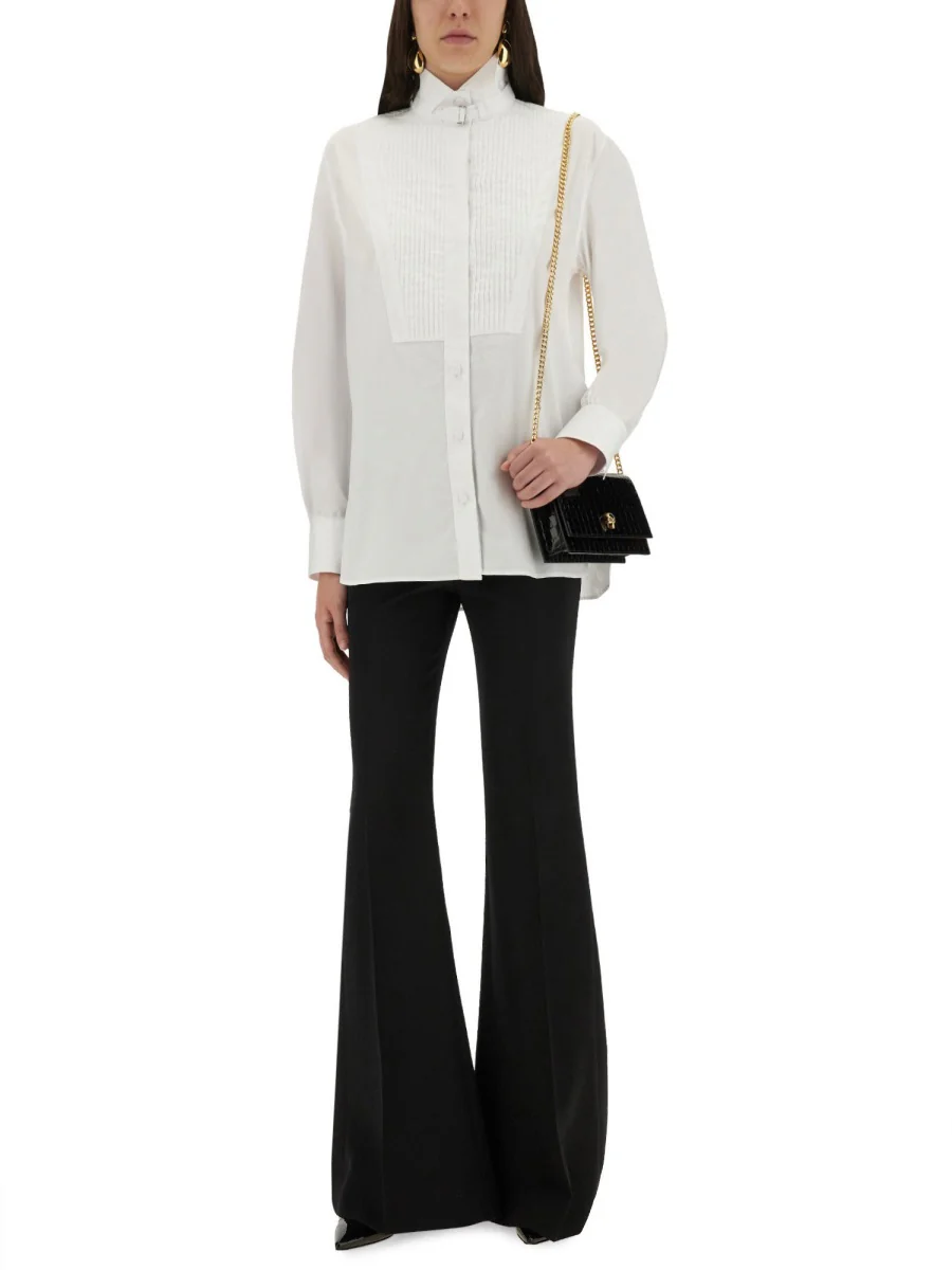 ALEXANDER MCQUEEN Pleated Panel Shirt - Image 2