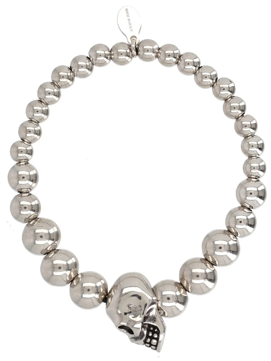 Alexander Mcqueen Skull Bracelet for Men - SS26 Collection - Image 2