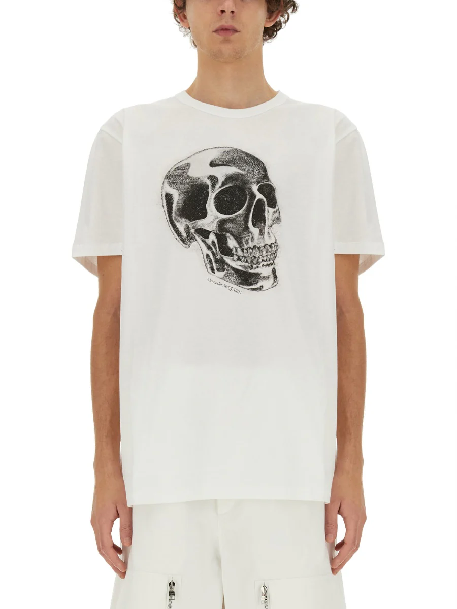 ALEXANDER McQUEEN Skull-print T-shirt