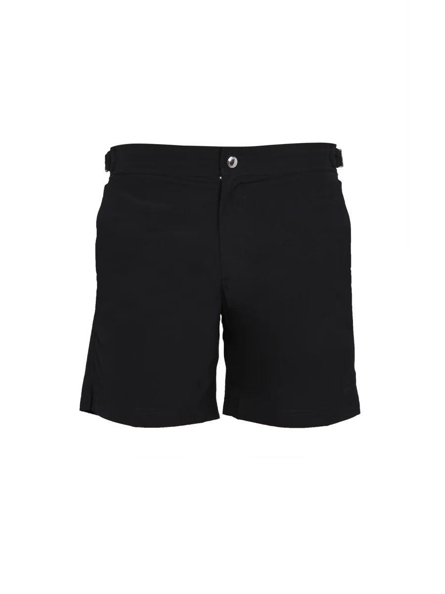 ALEXANDER McQUEEN Skull Swimwear with Button Closure for Men