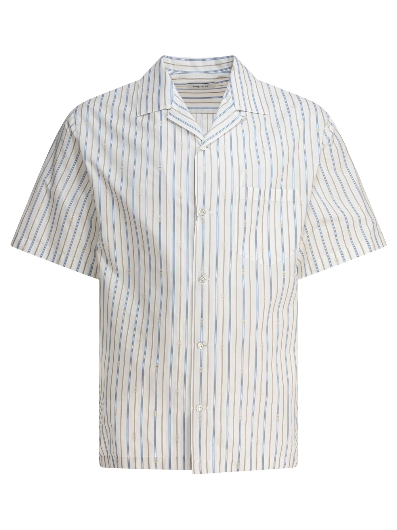 ALEXANDER MCQUEEN Striped Cotton Shirt - Image 5