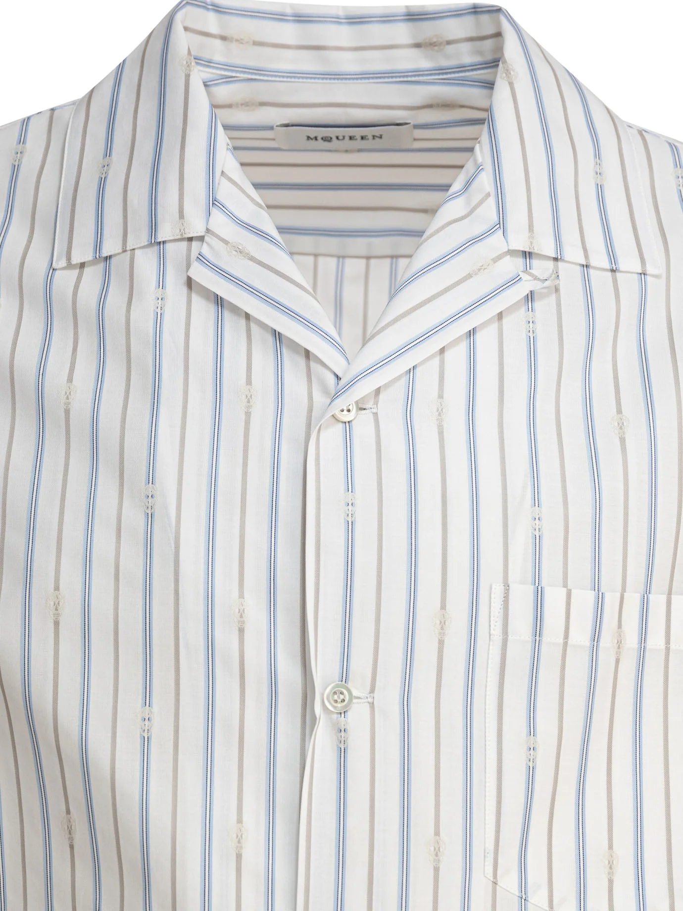 ALEXANDER MCQUEEN Striped Cotton Shirt - Image 7
