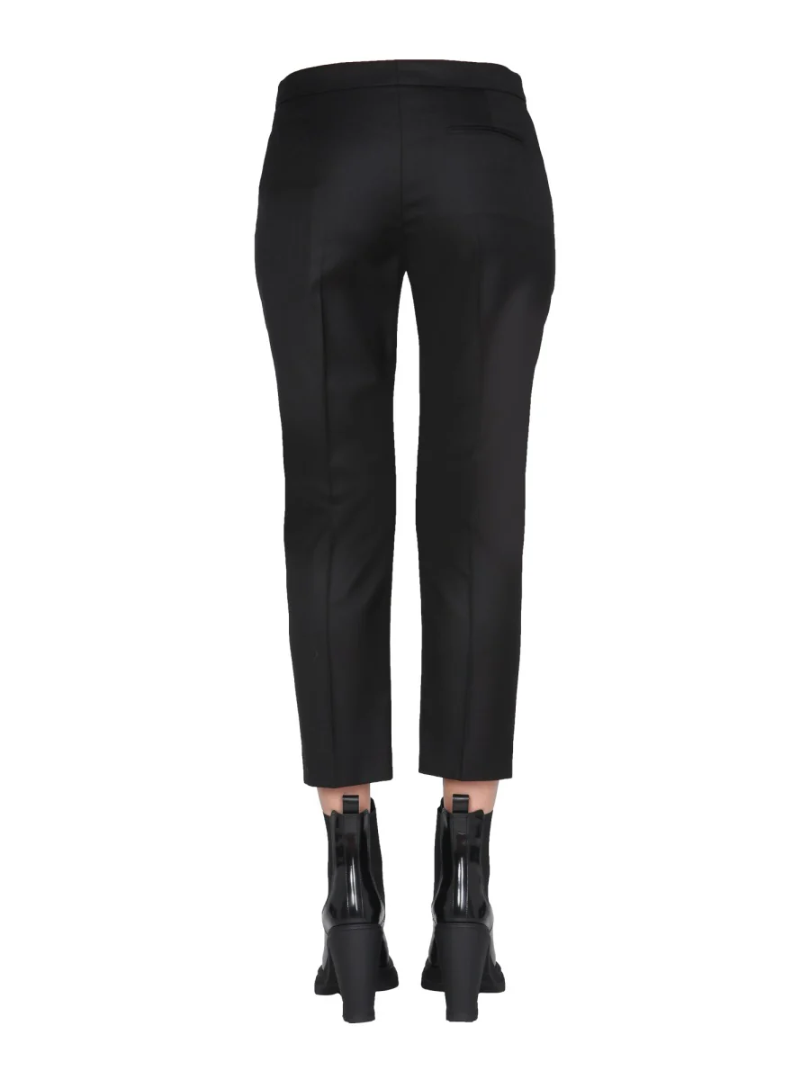 ALEXANDER McQUEEN Virgin Wool Cropped Pants - Image 4