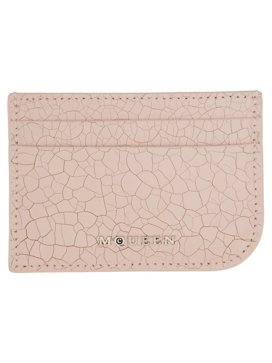 ALEXANDER McQUEEN Women Leather Card Holder - Image 3