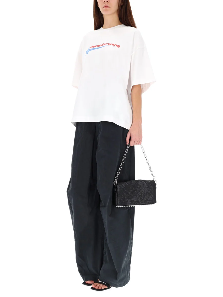 Alexander Wang Classic Cotton T-Shirt for Women - Image 2