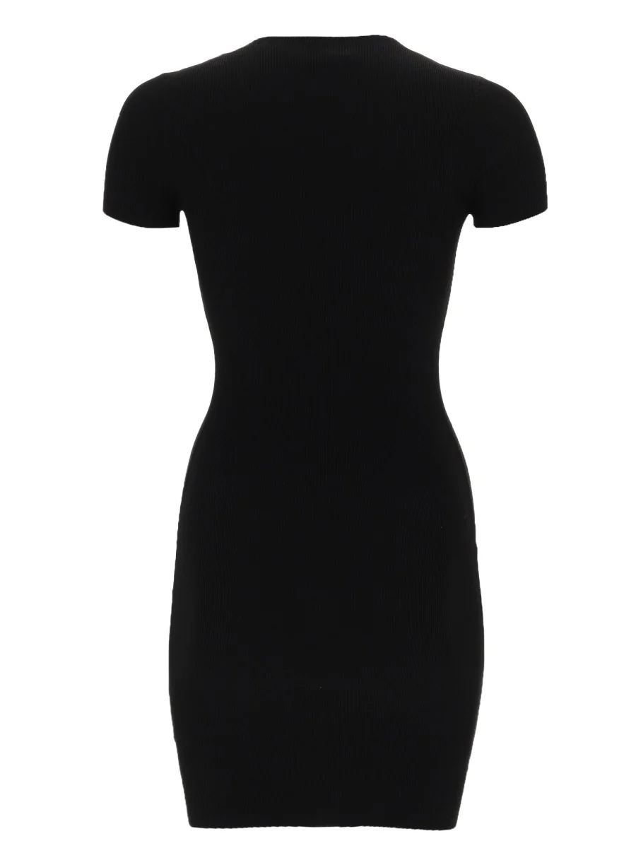 ALEXANDER WANG Knit Logo Mini Dress - Image 2