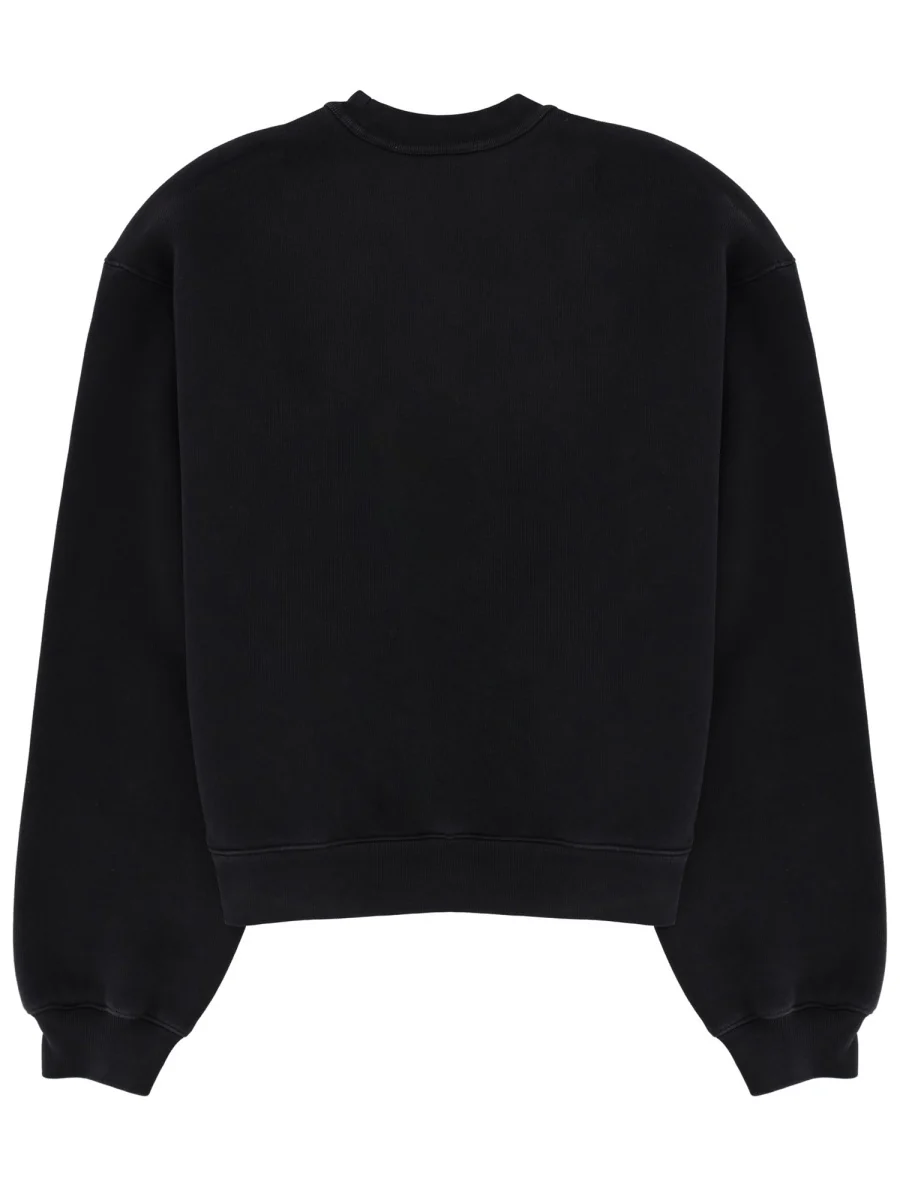 ALEXANDERWANG.T Crystal Hotfix Logo Sweatshirt - Image 4