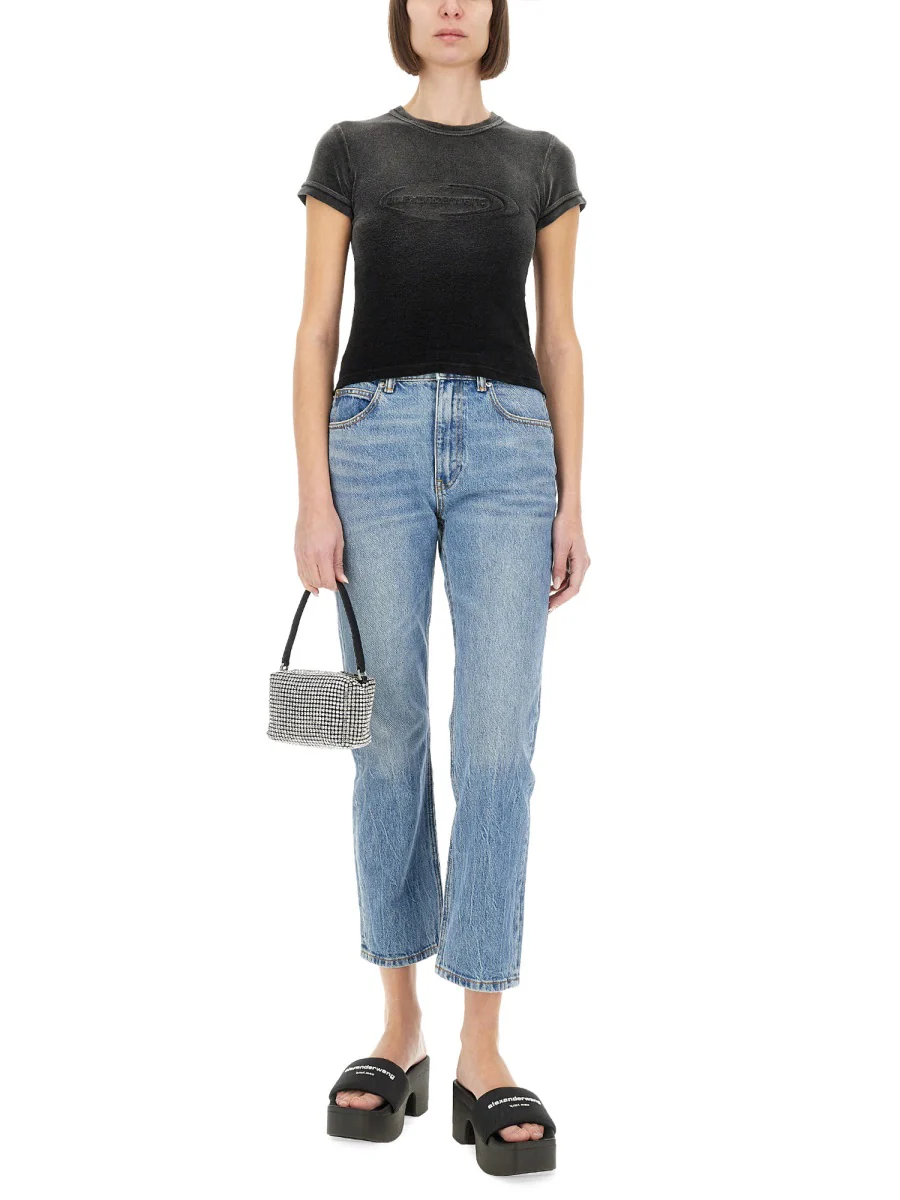 ALEXANDERWANG.T Stretch Terry T-Shirt - Image 2
