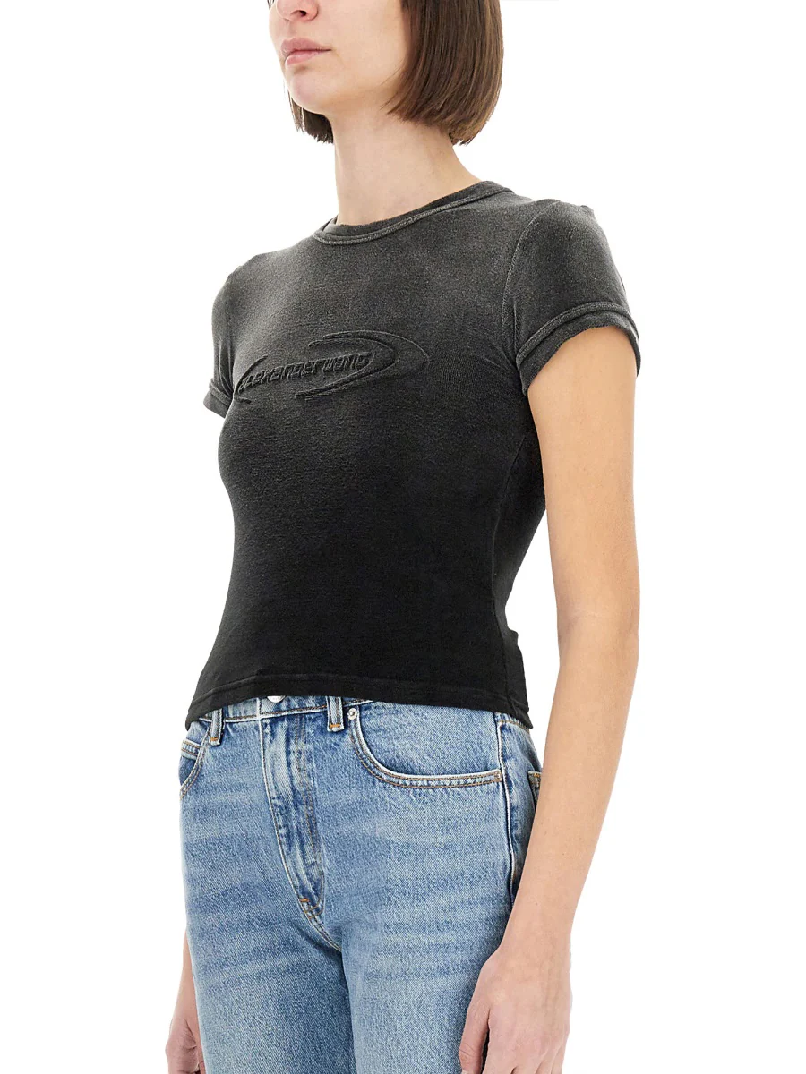 ALEXANDERWANG.T Stretch Terry T-Shirt - Image 4