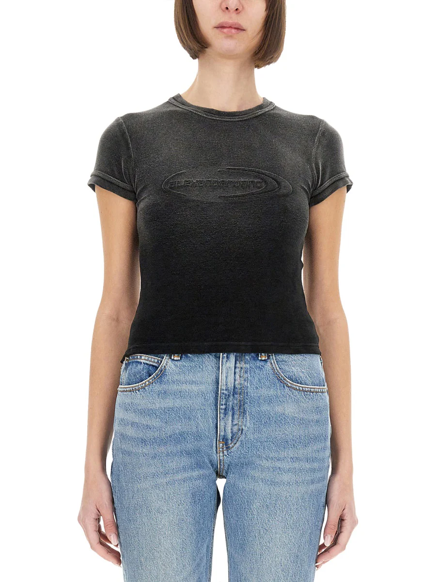 ALEXANDERWANG.T Stretch Terry T-Shirt - Image 5