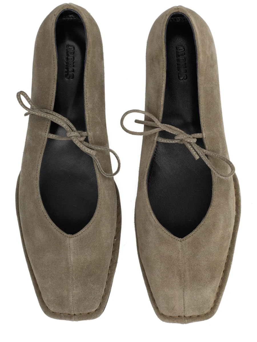 ALOHAS Sway Suede Leather Ballet Flats - Image 3