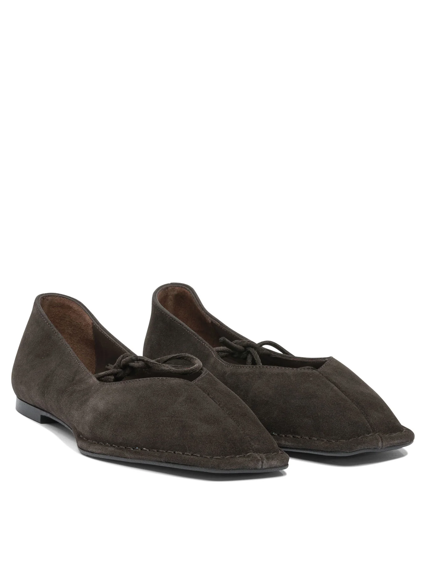 Alohas Sway Suede Leather Ballet Flats - Image 2