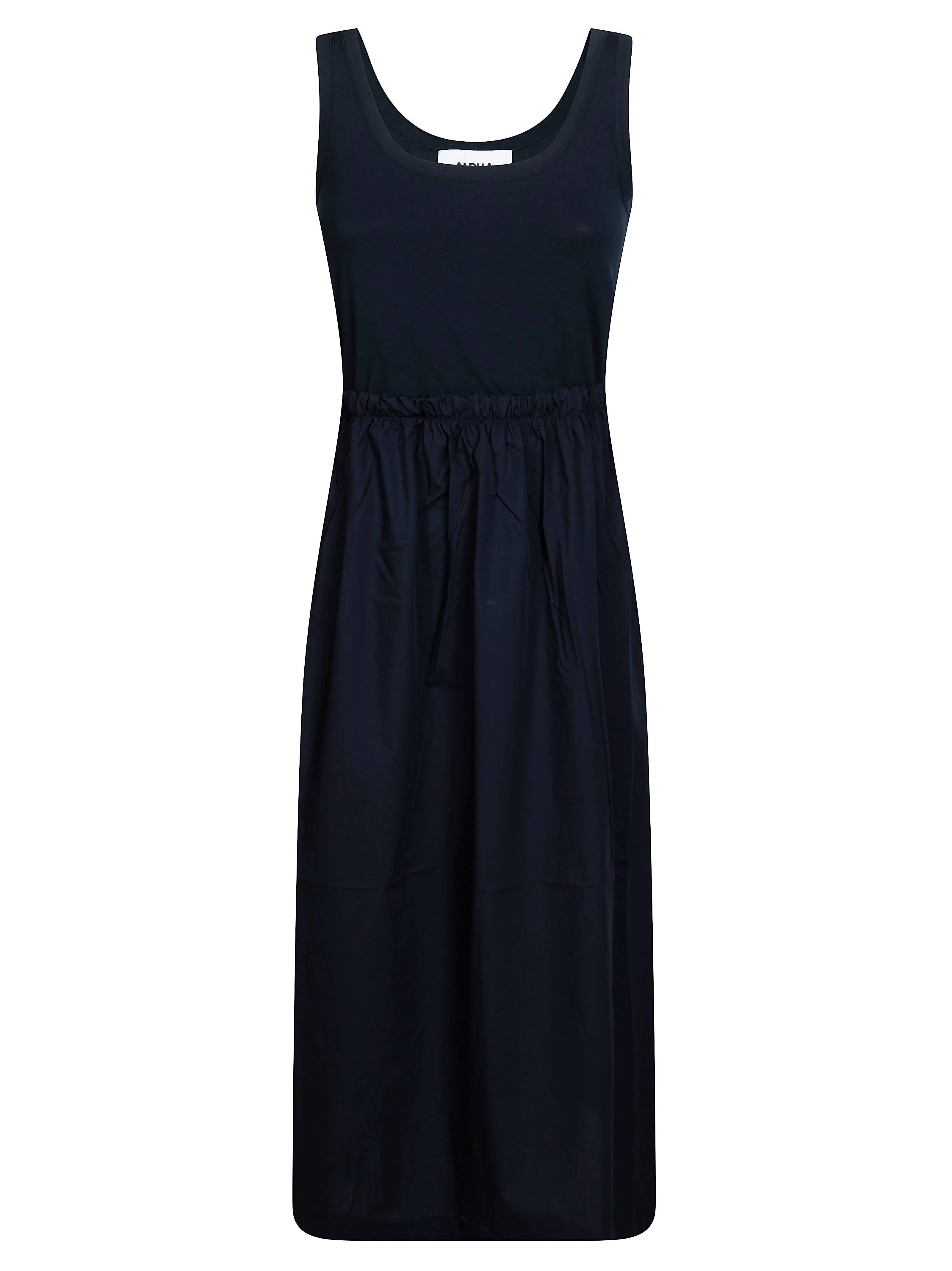 Alpha Studio Drawstring Maxi Dress