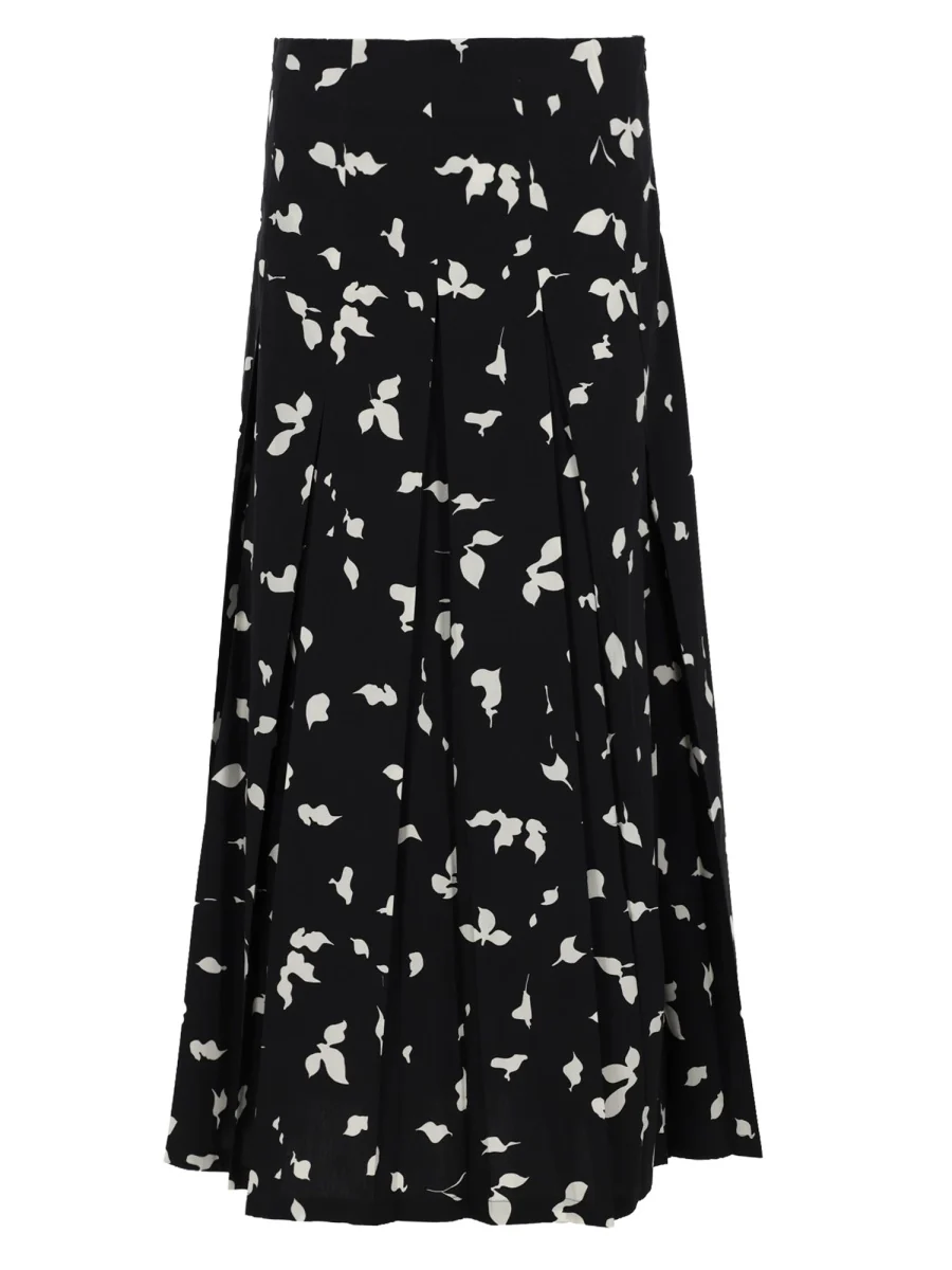 Alysi Elegant Cotton Mini Skirt for Women - Perfect for SS26
