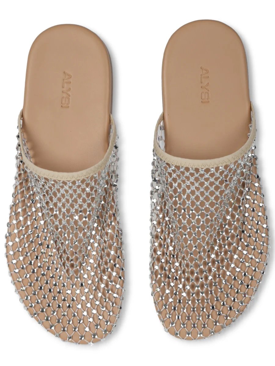 Alysi Elegant Flats with Strass Details - Image 5