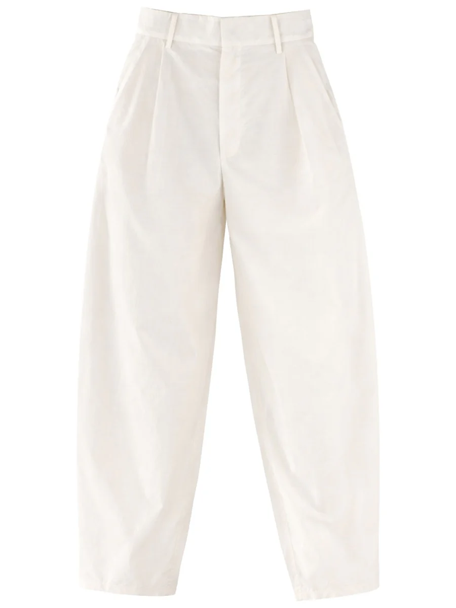 Alysi Elegant Silk Blend Trousers for Women